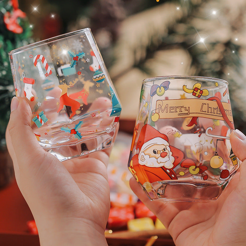 Cheerful snowman design Christmas drinkware cup