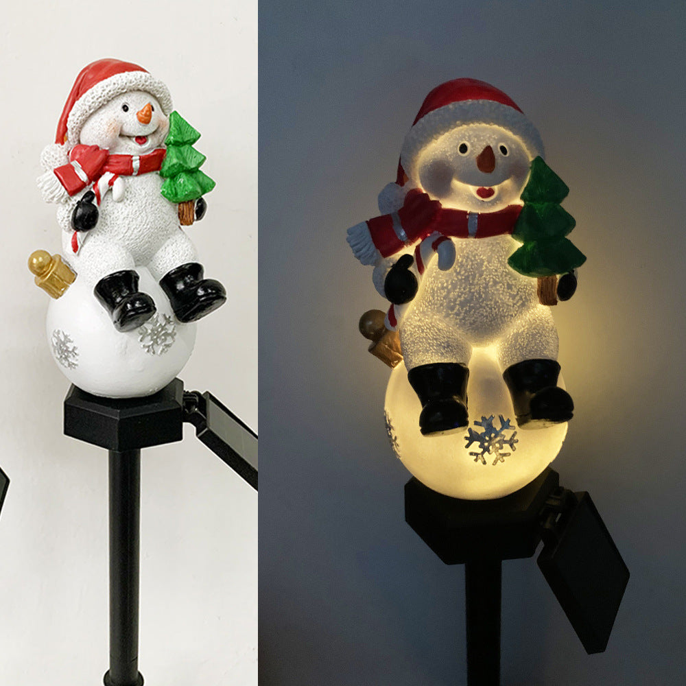 Holiday yard decoration lamp with soft ambient lighting
