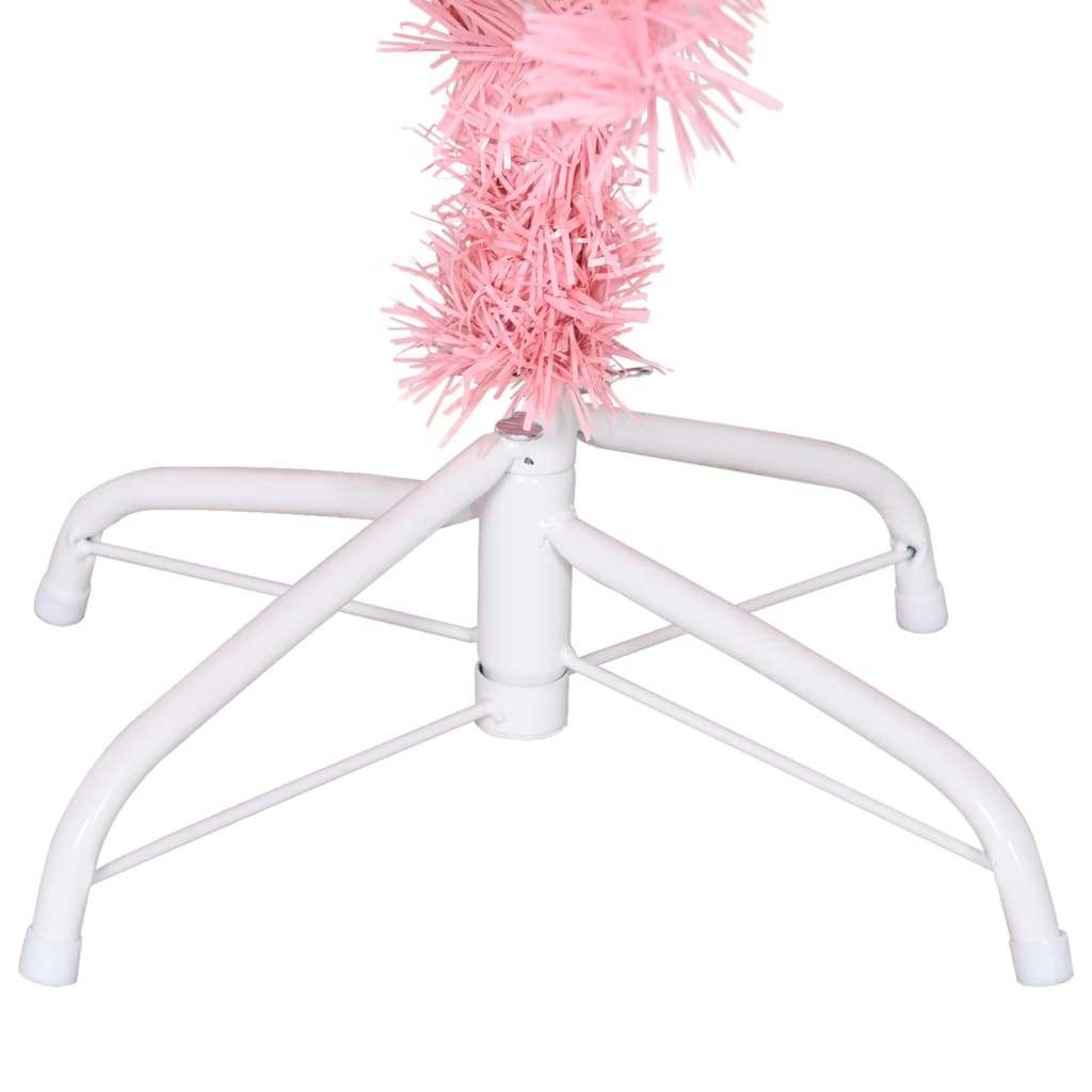Pink Artificial Christmas Tree 150 cm with Stand