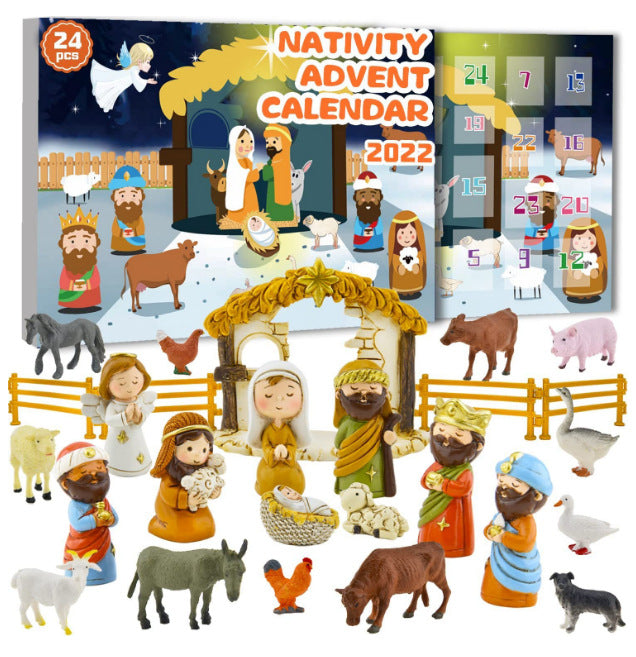 Faith-inspired nativity ornament ideal for Christian homes and meaningful Christmas gifting