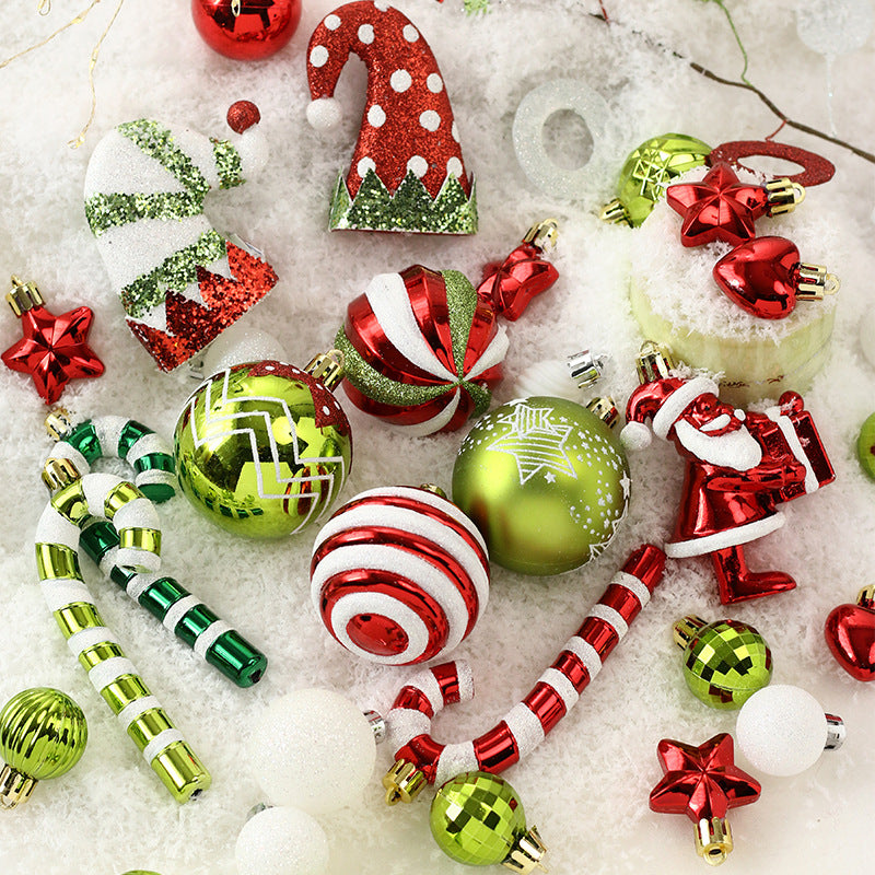 Painted Christmas pendant decorations ready for DIY ornament and gift embellishment projects