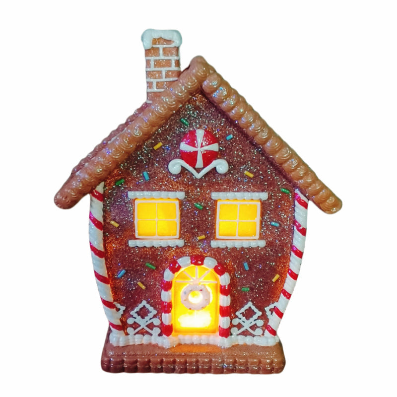 Festive gingerbread man decoration for holiday display