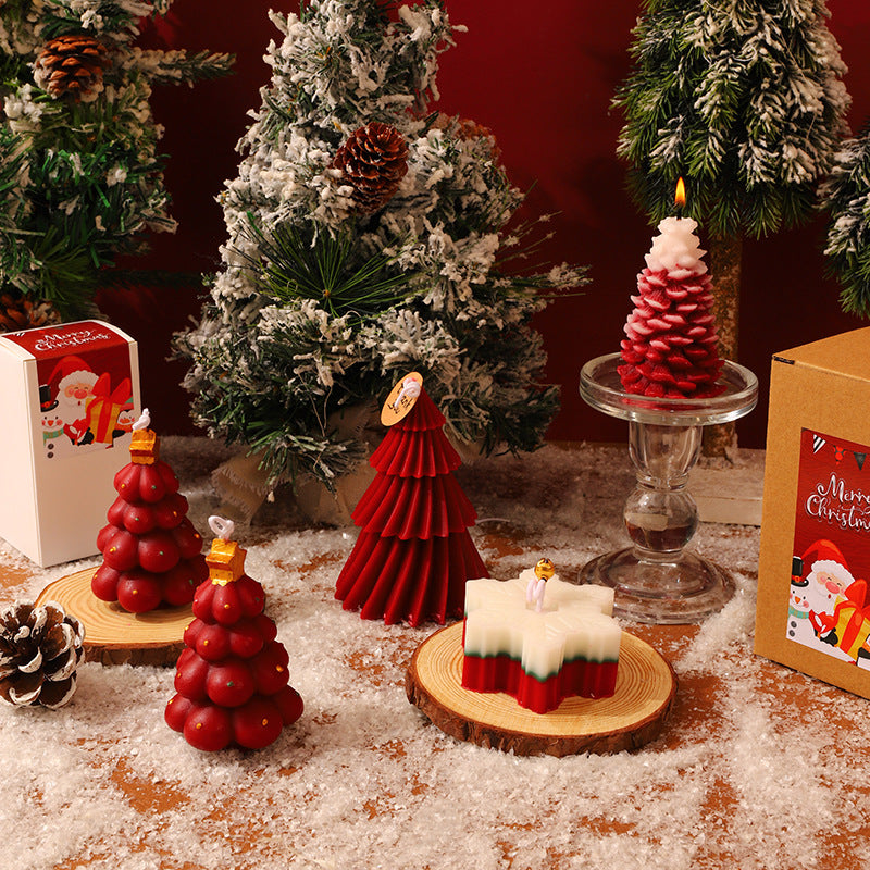 Festive aromatherapy candle set for Christmas devotion