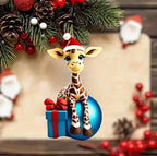 Seasonal Christmas tree hanging ornament bringing warmth to holiday displays