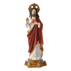 Resin religious ornament of Jesus for bedroom faith corner